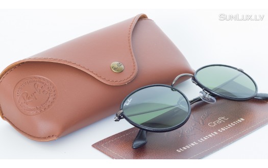 Ray-Ban Round Craft Green Legend (RB3475Q 029/14 45mm) saules brilles
